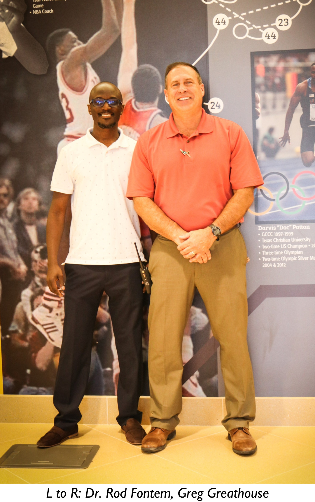 Dr. Rod Fontem Visits GCCC
