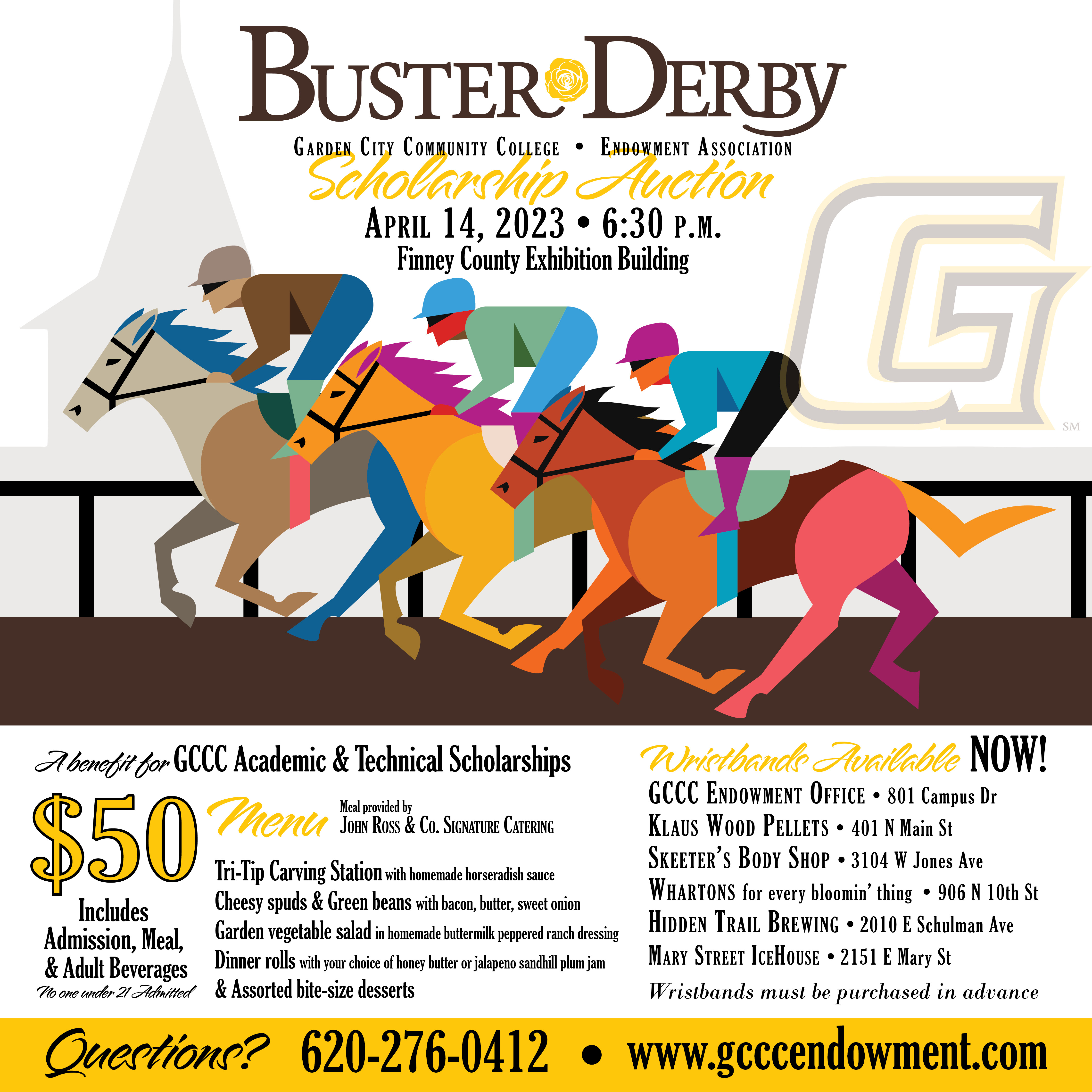 GCCC Endowment Buster Derby Auction