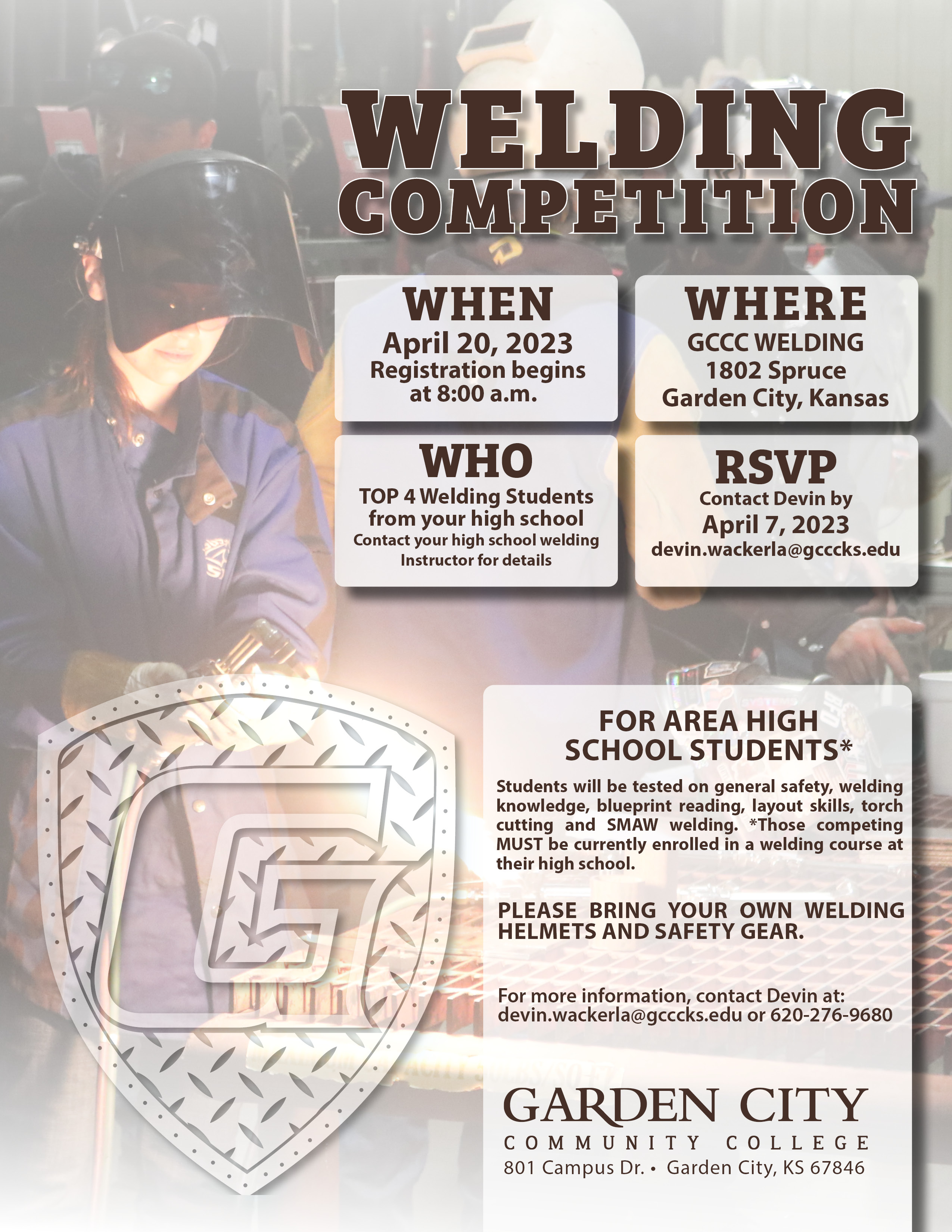 2023 GCCC Welding Competition 2023 GCCC Welding Competition