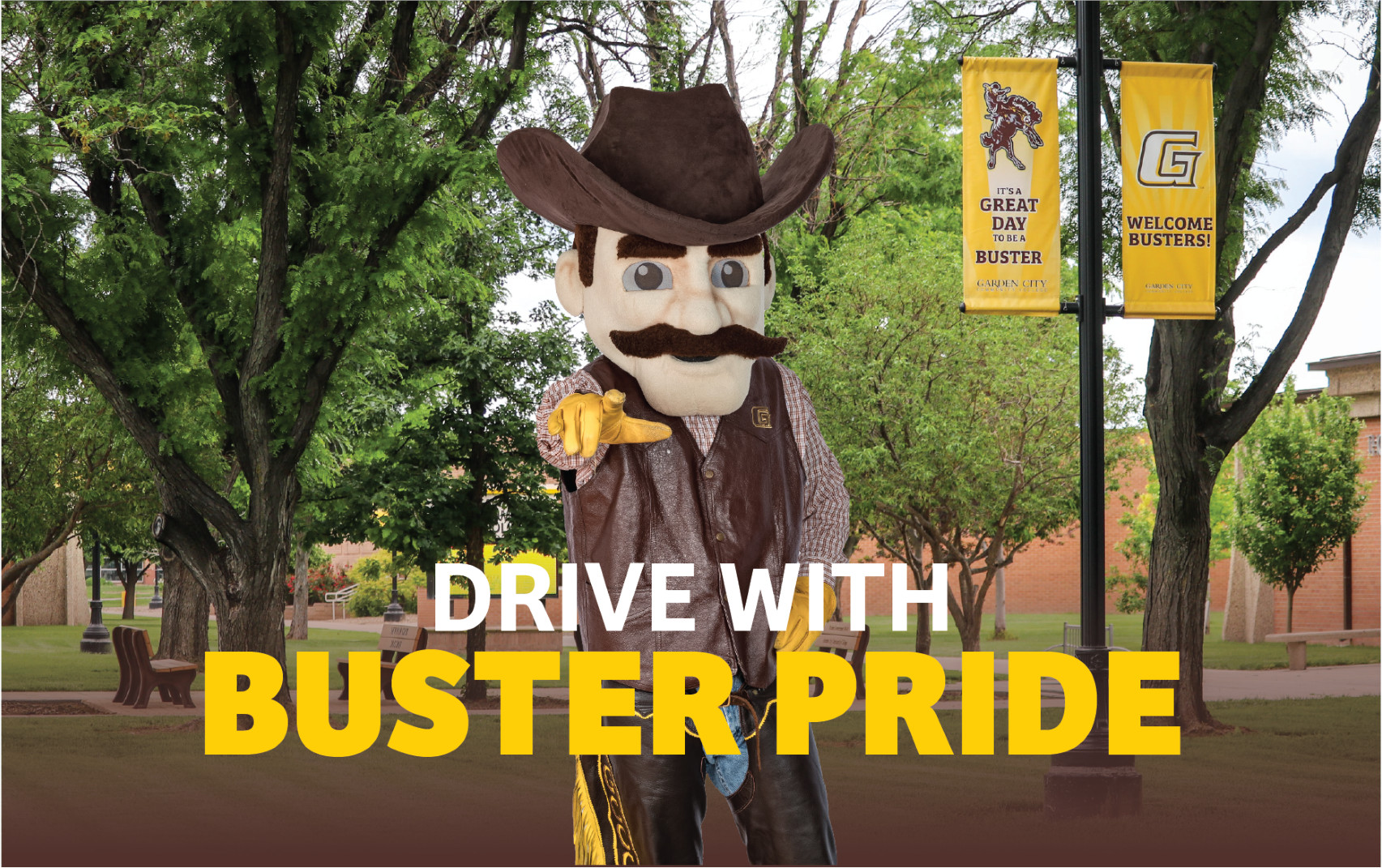Drive with Buster Pride Image