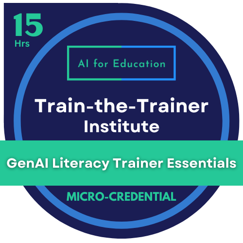 Train-the-Trainer Badge Micro-Credential Badge from Train-the-Trainer Institute