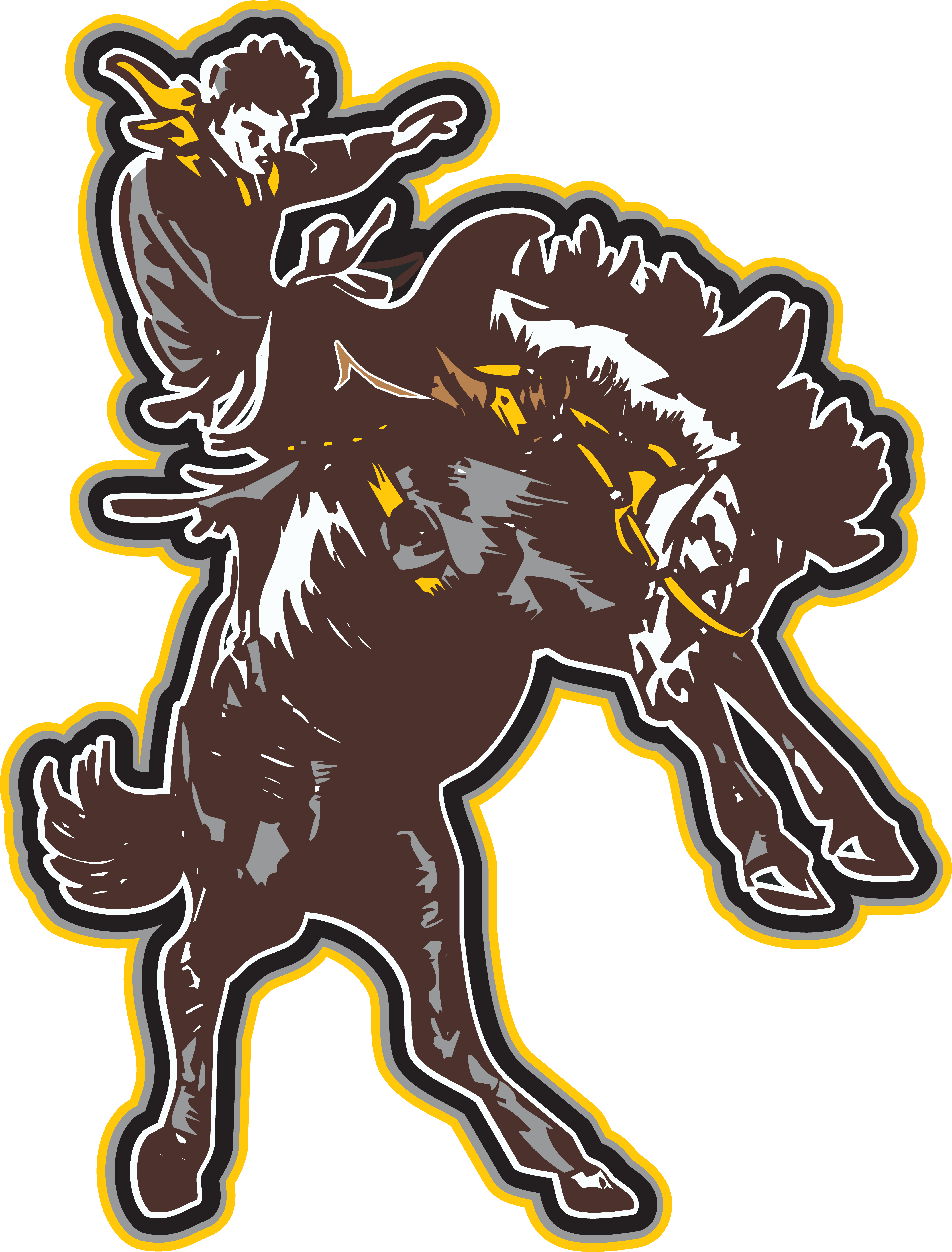Collegiate Broncbuster logo