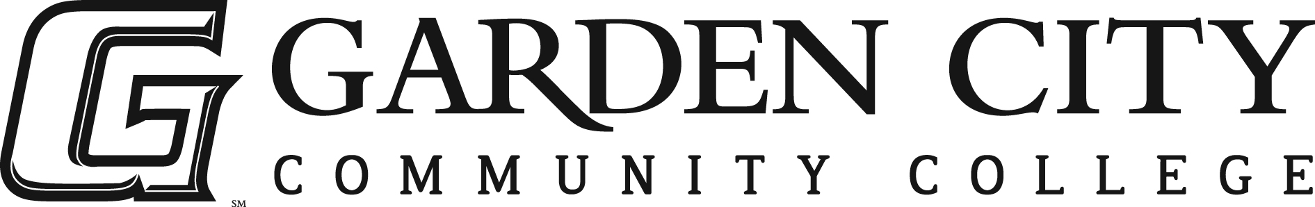 GCCC logo horizontal black and white