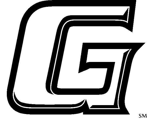 Stacked Logo - Black and White - G Only